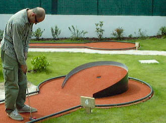 Baby Golf d'Anglet, le trou numro 4