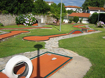 Le parcours du Baby Golf  Anglet...
