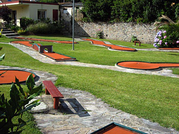 Le parcours du Baby Golf  Anglet...